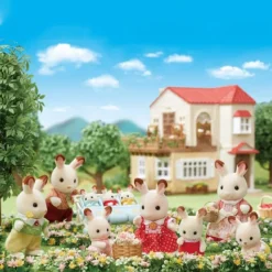 Sylvanian Families - Familia Conejo Chocolate