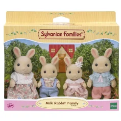 Sylvanian Families - Familia conejo de leche - figura de juguete ㅤ