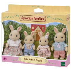 Sylvanian Families - Familia conejo de leche - figura de juguete ㅤ