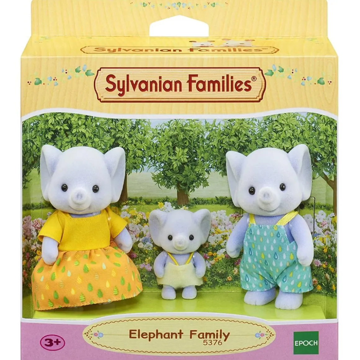 Sylvanian Families - Familia de elefantes