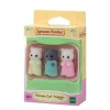Sylvanian Families - Set 3 figuras gatos persa trillizos