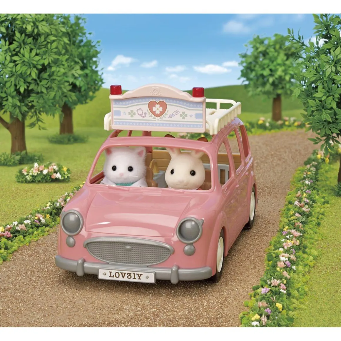 Sylvanian Families - Set Doctora de la Aldea - Casa de muñecas y juguetes ㅤ