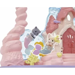 Sylvanian Families - Set de juguetes Castillo de Sirenas y Familias