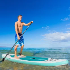 Tabla de paddle surf hinchable Outsunny blanca