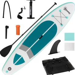 Tabla de paddle surf hinchable Outsunny blanca