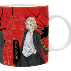 Taza Tokyo Revengers 320 ml con Draken, Takemichi y Mikey