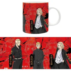 Taza Tokyo Revengers 320 ml con Draken, Takemichi y Mikey