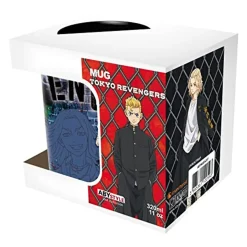 Taza Tokyo Revengers 320 ml, diseño Baji & Chifuyu ㅤ