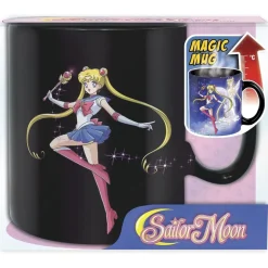 Taza térmica Sailor Moon cambio de color 460ml ㅤ