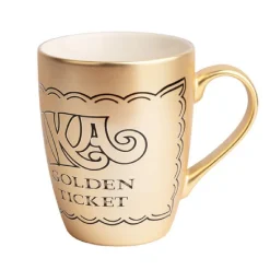 Taza Willy Wonka Billete dorado