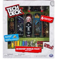 Tech Deck - Bonus Pack 6 Skates (varios modelos)