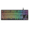 Teclado con iluminación TKL gaming - Trust GXT 833 THADO (español)