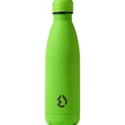 Termo de acero inoxidable en verde flúor