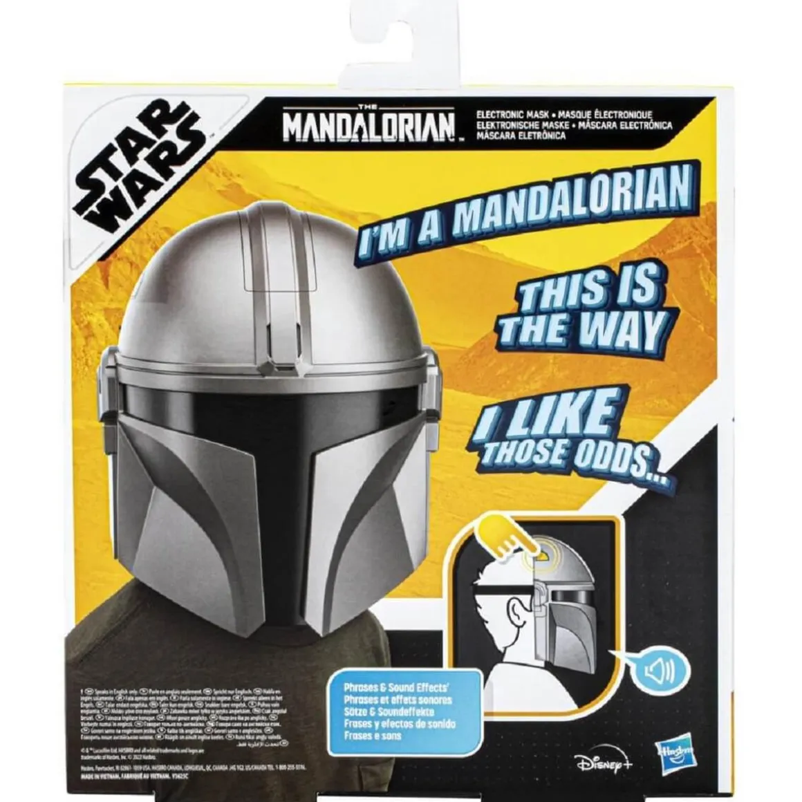 The Mandalorian - Máscara electrónica del Mandaloriano