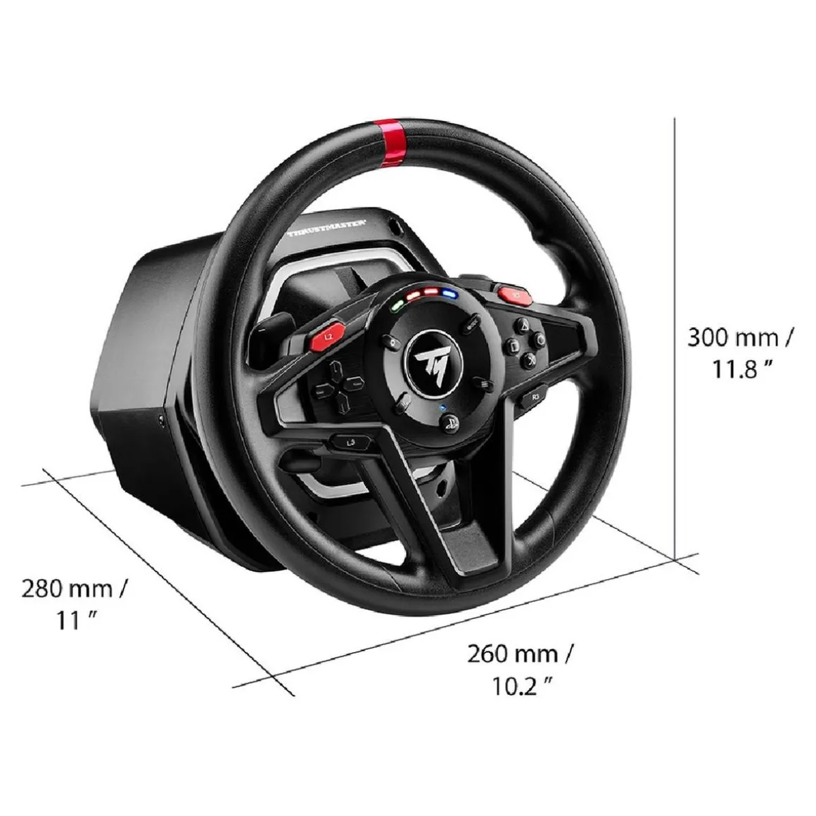 Thrustmaster - Volante y Pedales T128 Playstation