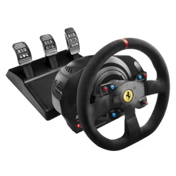 Thrustmaster - Volante y Pedales T300 Ferrari Edición Alcantara
