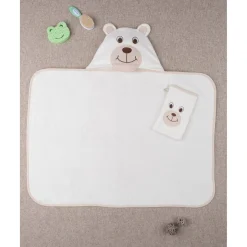 Toallita de Esponja Unisex "Osito"