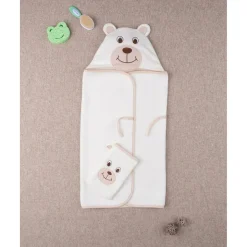 Toallita de Esponja Unisex "Osito"