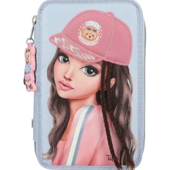 Top Model - Estuche triple Team Teddy Azul