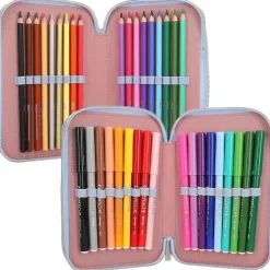 Top Model - Estuche triple Team Teddy Azul