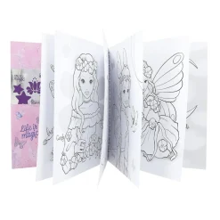 Top Model - Libro para colorear con lentejuelas