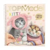 Top Model - Libro pegatinas Dress me up Kitty