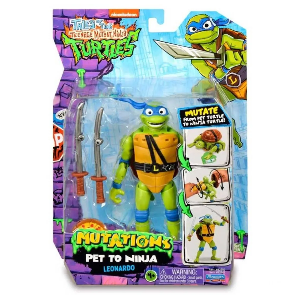 Tortugas Ninja - Figura Transformable (varios modelos)