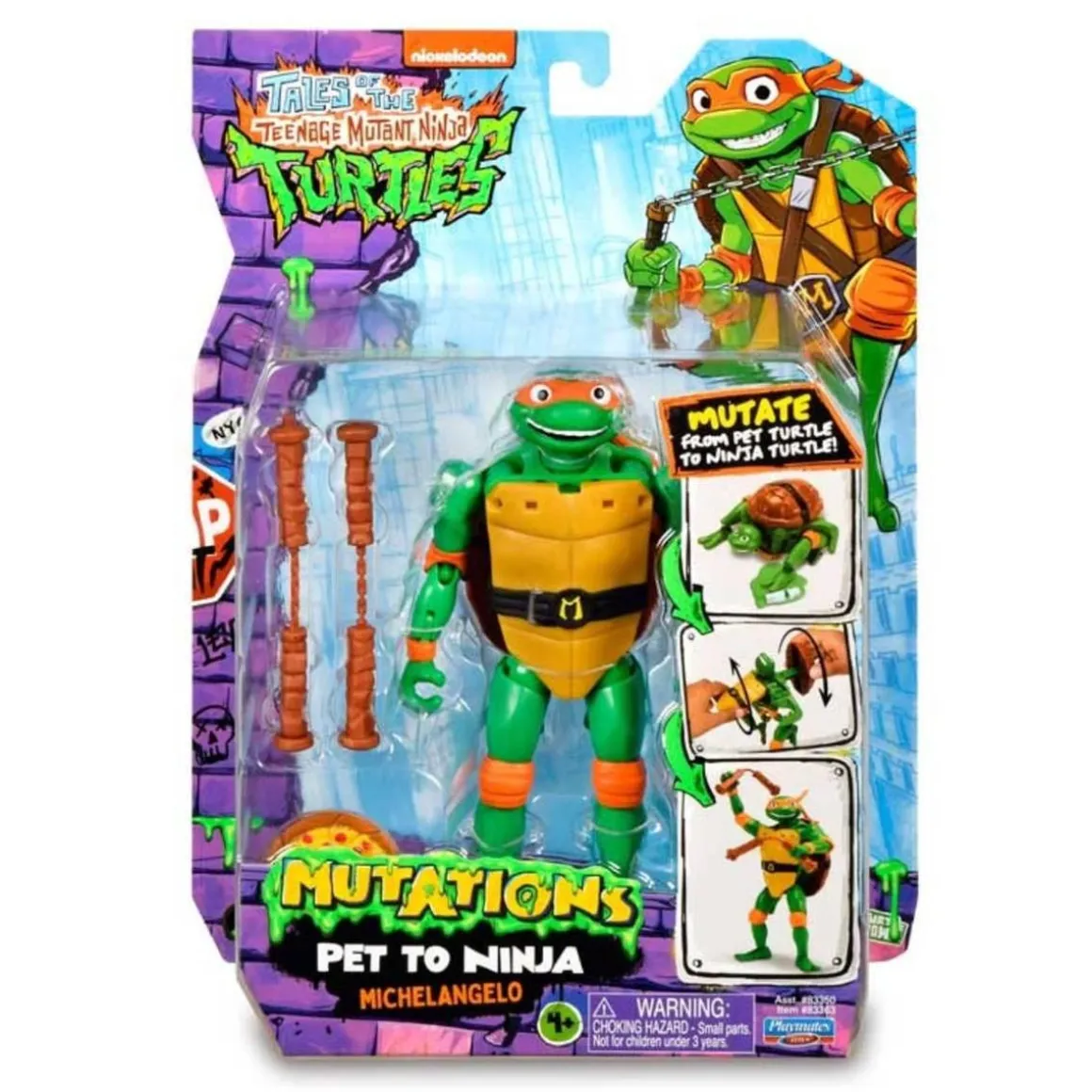 Tortugas Ninja - Figura Transformable (varios modelos)