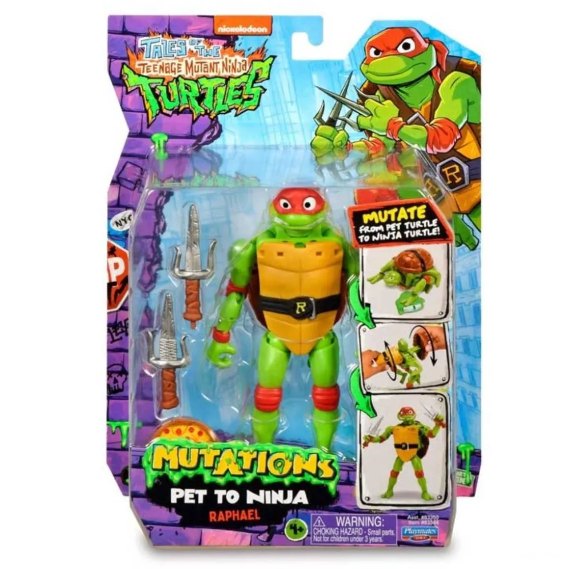Tortugas Ninja - Figura Transformable (varios modelos)