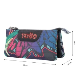 Totto - Estuche escolar graffiti Tablero