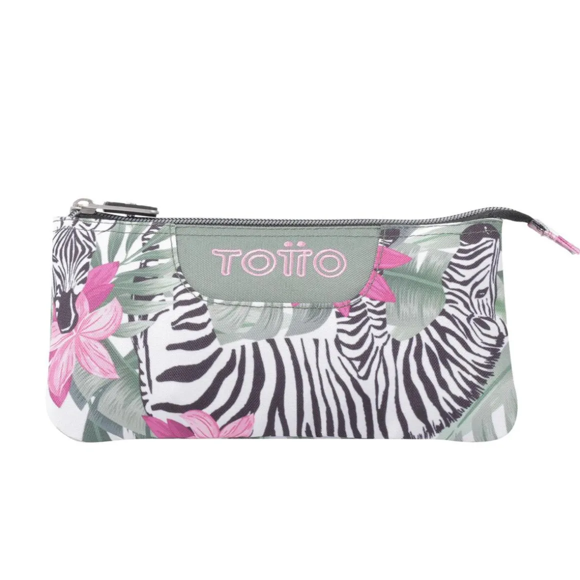 Totto - Estuche escolar tropical cebras Tablero