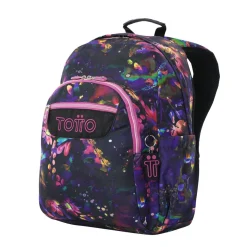 Totto - Mochila Acuareles Flower Galaxy