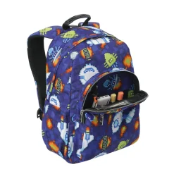 Totto - Mochila Acuareles Space Blue