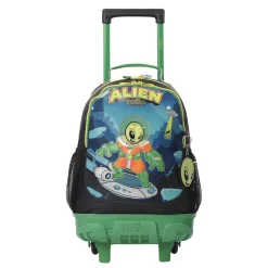 Totto - Mochila con ruedas Alien Cosmic M
