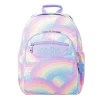 Totto - Mochila escolar adaptable a carro arcoíris Acuareles
