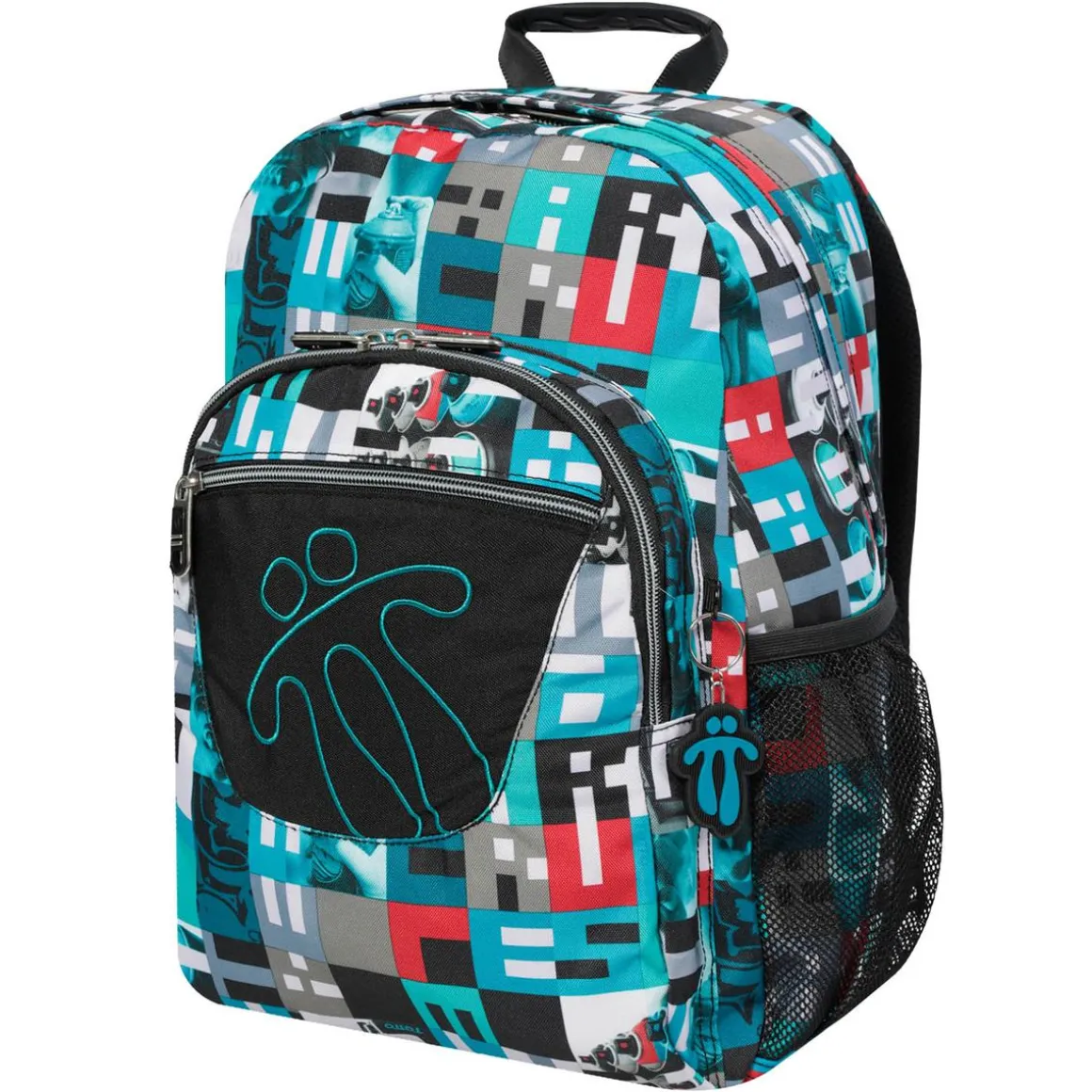 Totto - Mochila escolar adaptable a carro Acuareles Sprayl