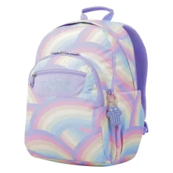 Totto - Mochila escolar arcoíris Rayol