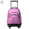 Totto - Mochila escolar con ruedas camuflaje rosa Renglones