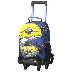 Totto - Mochila escolar con ruedas mediana Velocity