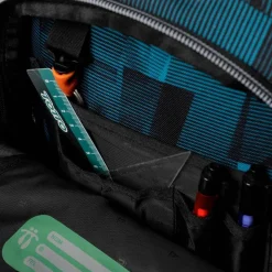 Totto - Mochila escolar con ruedas Renglones - Azul