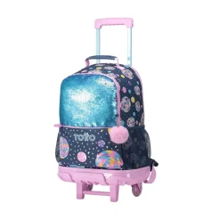Totto - Mochila escolar con ruedas grande Sweet Candy