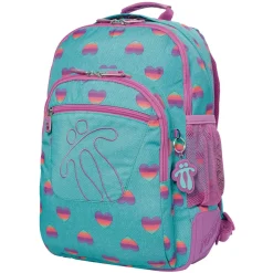 Totto - Mochila escolar Ecole corazones multicolor