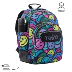 Totto - Mochila escolar emojis Crayoles
