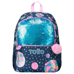 Totto - Mochila escolar grande Sweet Candy