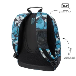 Totto - Mochila escolar tiburones Crayoles