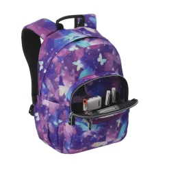 Totto - Mochila Gommas Glitter Star Butterfly