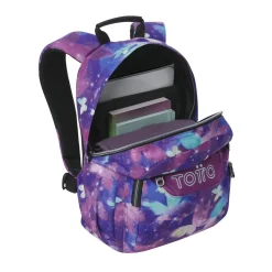 Totto - Mochila Gommas Glitter Star Butterfly