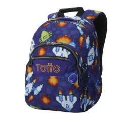 Totto - Mochila Gommas Space Blue