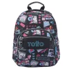 Totto - Mochila Pequeña Tempera Misato