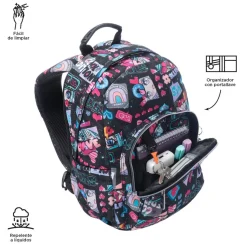 Totto - Mochila Pequeña Tempera Misato